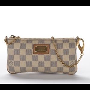 Louis Vuitton Milla pouchette in azure